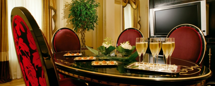 Interior Desgin, Innenarchitektur für Luxus Hotels von Angelo Cappellini aus Italien Presidential Suite Hotel Balzac Paris