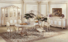 Luxus Esszimmer, Biedermeier Stühle, exklusive Sessel und Esstische