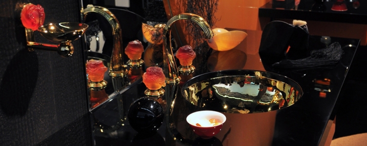 Luxus Waschbecken aus Metall von THG Paris 