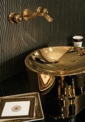 Luxus Waschbecken aus Metall von THG Paris 