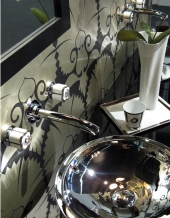 Luxus Waschbecken aus Metall von THG Paris 