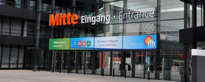IFH Sanitär – Heizung Klima Messe, News und Bericht auf Messehallen - Nürnberg Bild © wei