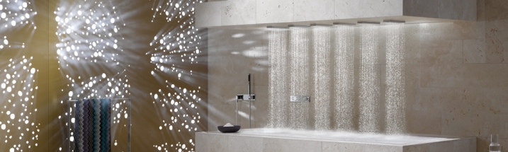 die Luxus Horizontal Shower von Dornbracht 