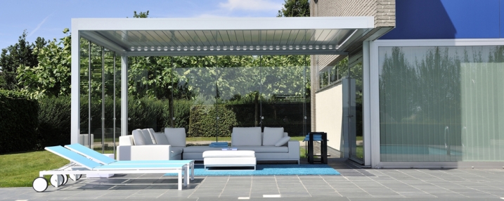 Eine Pergola für den Herbst und Winter 