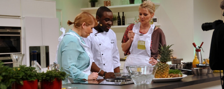 News LivingKitchen 2013 in Köln Maite Kelly Nelso Müller - Bild © wei