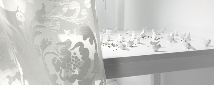 Edle Stoffe von JAB ANSTOETZ Kollektion WHITE PASSION © Anstoetz