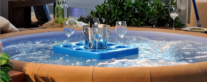 Die Gartenmesse 2010 in München Wirrlpools im eigenen Garten