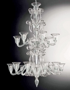 Elegante Lüster und Kristall Leuchter 