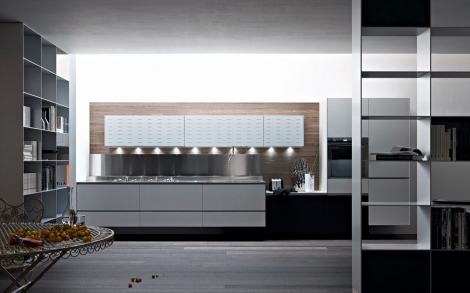 Moderne Kuechen Valcucine Kueche Riciclantica Aluminium Lackiert Weiss