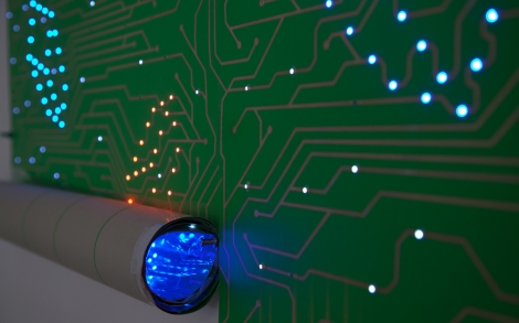 Tapeten LED Tapete Wallpaper Ingo Maurer by Architects Paper