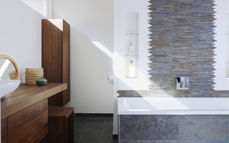 Architektenhaus von BAUFRITZ Jackson Badezimmer