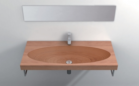 Baddesign aus Holz von Plavisdesign Bullo Design Stan Doppel Waschtisch 1