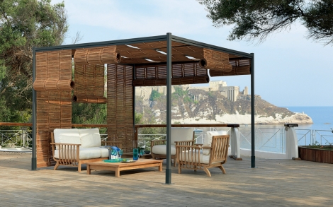 Sonenschutz Pergola koine