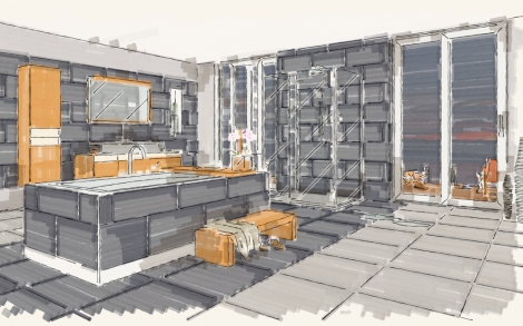 Planungssoftware Design Baeder planen mit Palette CAD Kuenstlerische Darstellungen erstellt die ganz automatisch