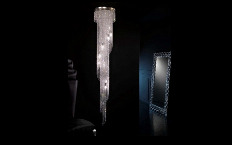 Lampen Leuchten Kronleuchter aus Muranoglas von Zang Moderner Kristallleuchter