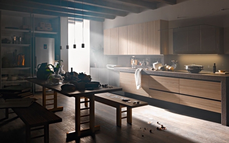 Moderne Kuechen Valcucine Kueche Artematica Olmo Tattile