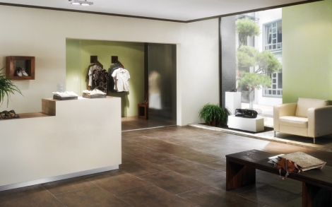 Wandgestaltung Lehmputz LESANDO für Hotel und Gasträume