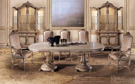 Luxus Esszimmer mit Esstisch und Sessel | Lifestyle und Design