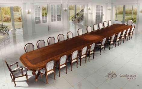 Italienische Moebel Stilvolle Esszimmer Esstisch Conference TABLE 06