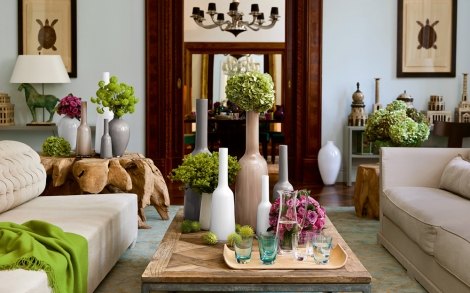 Porzellan und Geschirr Design Villeroy Boch Fruehlingskollektion 2012 Neue Vasen Serie