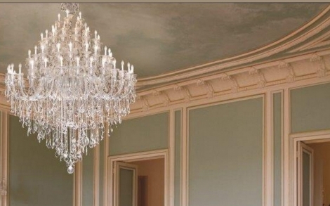 Lampen Leuchten Kronleuchter aus Muranoglas von Zang Prunkvoller