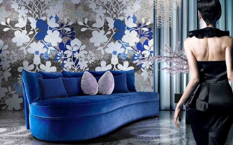 Italienische Designermoebel SICIS Next Art Designer Sofa Bloom 1