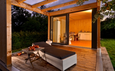 Gartenhaus Design als Wohlfühloase