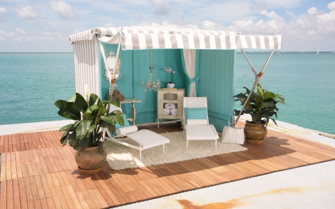 Gartenpavillon von TUCCI Pavillon St Tropez