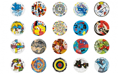 Porzellan und Geschirr Design Ritzenhoff Artistico Fruehstuecksteller
