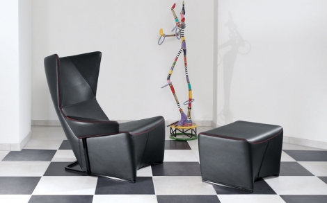 Designermoebel Artanova exclusive Polstermoebel Sessel HERMES