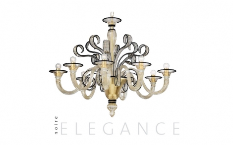 Lampen Leuchten Kronleuchter aus Muranoglas von Zang Elegance