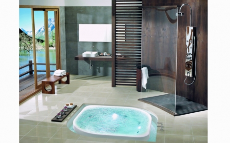 Badezimmer Baeder Exklusive und Bad Design von Kaesch OVERFLOW Collection FLOAT KAESCH