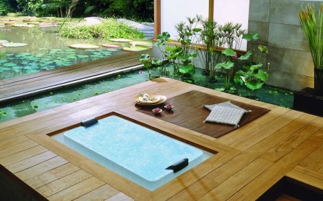 Badezimmer Baeder Exklusive und Bad Design von Kaesch OVERFLOW Collection POND KAESCH