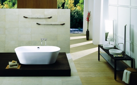Badezimmer Baeder Exklusive und Bad Design von Kaesch FREESTAND Collection CONRAD KAESCH