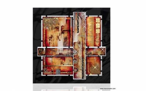 Kunst Kuenstler Kunstmalerei Marco Mehn Luxury Artworks 3D und 4D Space Frames unlimited