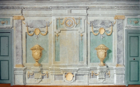 Wandgestaltung Wandmalerei von Akram Sultan Gemaltes Fresko