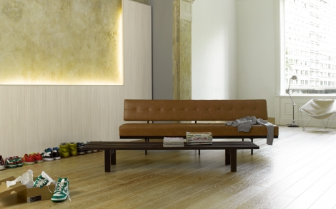 Parkett und Holz Boden Parador Designer Laminat Wand Decke Dekor Paneele 6
