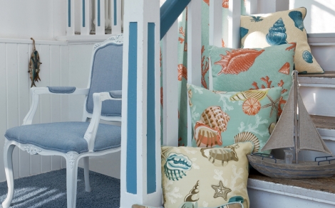 Deko Stoffe Gardinen Edle von JAB ANSTOETZ Kollektion Coral Beach 8