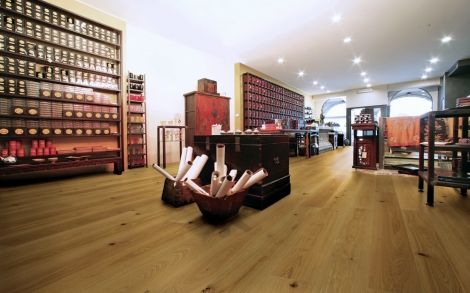 Parkett und Holz Boden Natur von Hain Ambiente Eiche classic Boeden