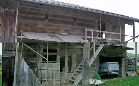 Alte Holzhaeuser Blockhaeuser und Bauernhaeuser Alter Bauernhof Umsetzen eines alten