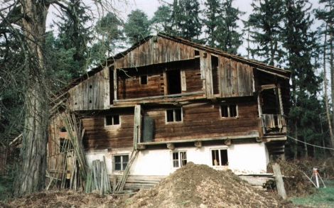 Alte Holzhaeuser Blockhaeuser und Bauernhaeuser Altes Holzhaus Abbruchreifen altes