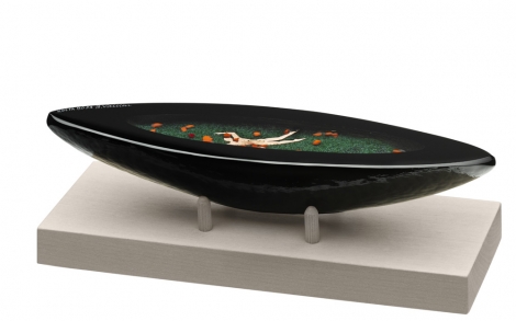 Dekoration Einrichtung Kosta Boda Boot Skulptur Ltd