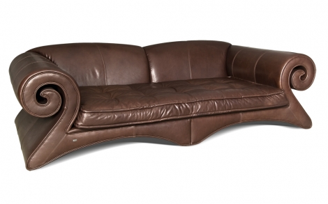 Designermoebel Cultsofa von Bretz Mamma Sofa braun  Wohntraeume