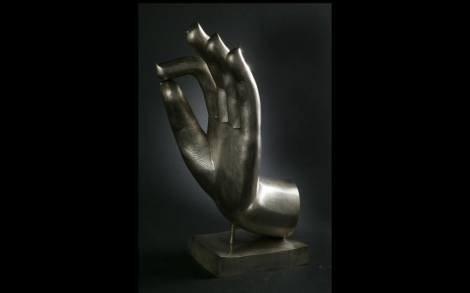 Bronze Skulpturen Buddha Sklupturen von VG Buddhahand MANO BUDDA BRONZO
