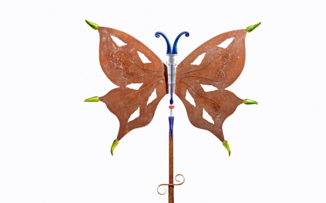 Gartenskulpturen von Borowski Gallery Butterfly