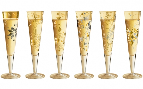 Porzellan und Geschirr Design Ritzenhoff Champusglas 2012