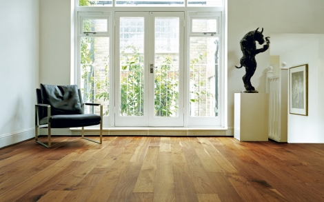 Parkett und Holz Boden Admonter Classic Amerikanische Nuss von