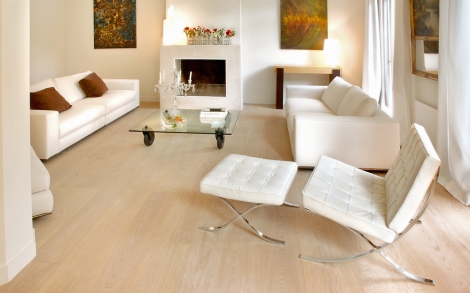 Parkett und Holz Boden Admonter Classic Eiche astrein weiss geoelt von