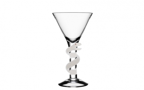 Dekoration Einrichtung Kosta Boda Cleopatra Martini weiss