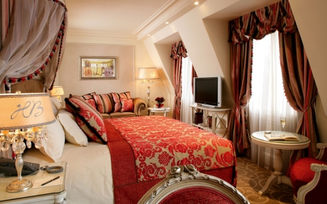 Innenarchitektur Hoteleinrichtung Angelo Cappellini Deluxe Room im Hotel Balzac
